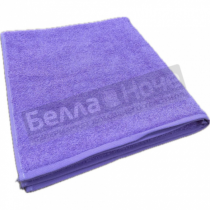 Детальная картинка товара «ввт полотенце махр. гл/кр 70*140 цв.707 лиловый 400гр (000)»