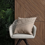 ВН Наволочка декор рогожка пэ ДТ172 40*40 Какао 31