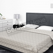 Бояртекс Покрывало микрофибра ультрастеп гл/кр 150*210 диз.13-0000 Светло- серый