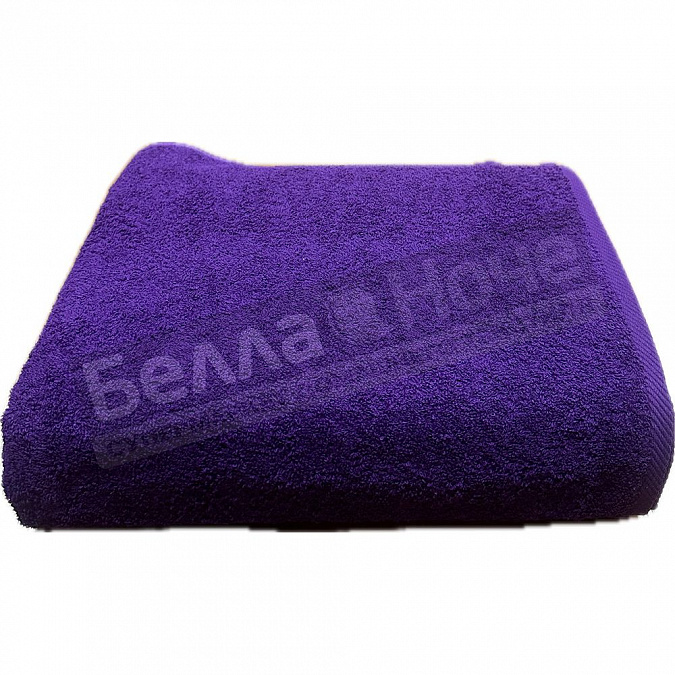Детальная картинка товара «ввт полотенце махр. гл/кр 70*140 цв.702 фиолетовый 400гр (000)»