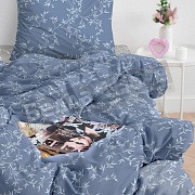 КПБ Delight бязь 1,5 сп. 501156/1 Листики