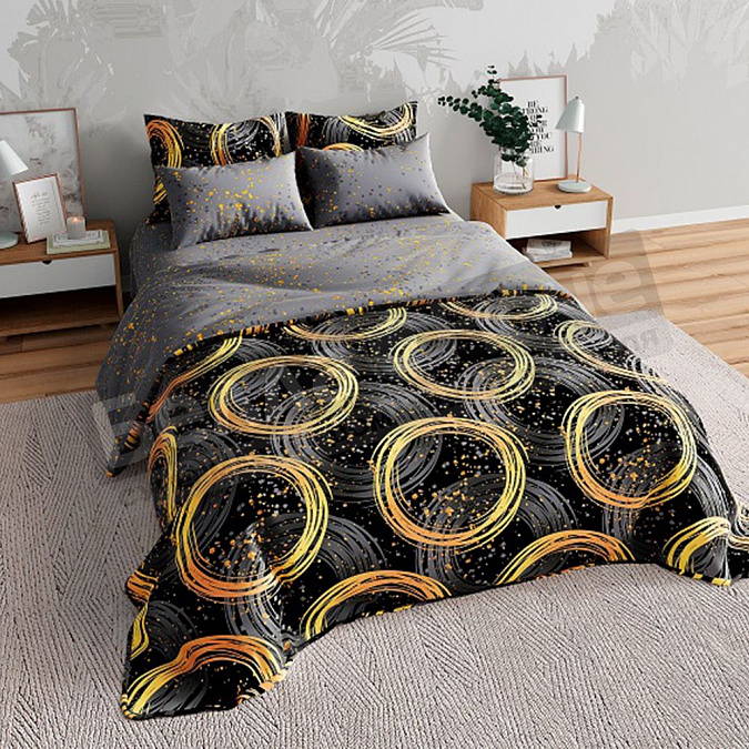 Детальная картинка товара «кпб сонлайт перкаль евро феерия »