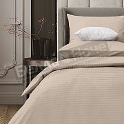 Веросса Простыня страйп- сатин Евро 220*240 70244 Sahara