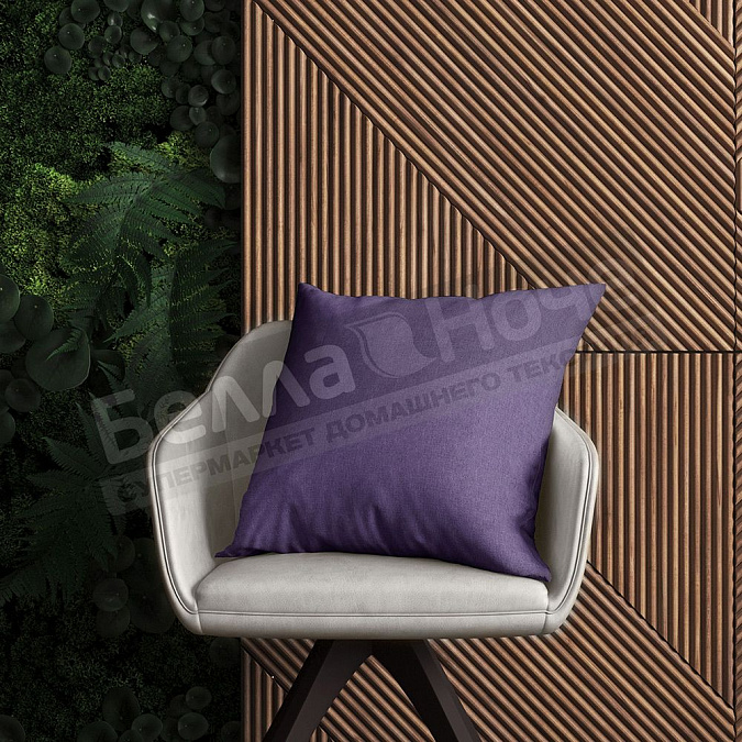 Детальная картинка товара «вн подушка пэст/ рогожка 40*40 ирис 74»