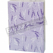 Люксония Простынь трикотаж наб. на резинке 180*200/20 Лаванда Сиреневый