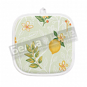 СТ Прихватка двунитка 20*20 8622/1 Лимонный сад-1