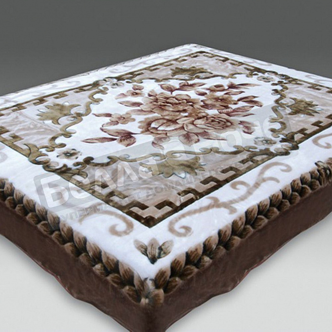 Детальная картинка товара «смун плед синтетический 150*200 глад. обл. 3018 косичка / коса»