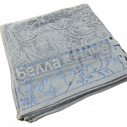 ВВТ Полотенце махр. жак. 70*130 цв.612 Серый 375гр (860)