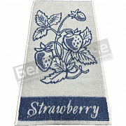Авангард Полотенце махр. пестр. 30*60 С79-ЮА рис.7378 Клубника