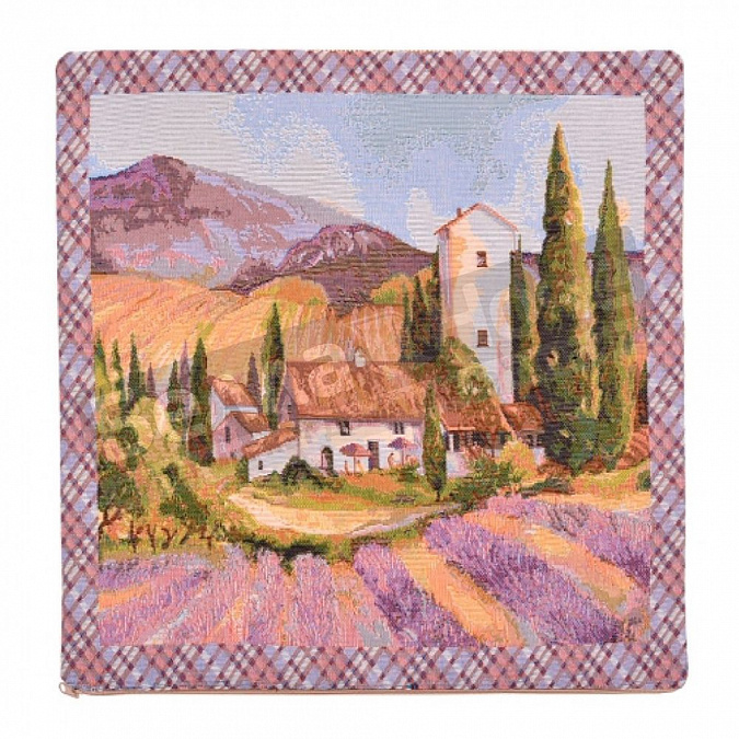 Детальная картинка товара «гобелен плюс наволочка 38*38 лаванда»