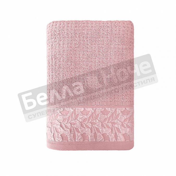 Детальная картинка товара «веросса полотенце махр. гл/кр clematis 70*140 чайная роза»