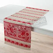 Беларусь Рушник лён- хл 43*150 рис.810 цв.2 Белорусский