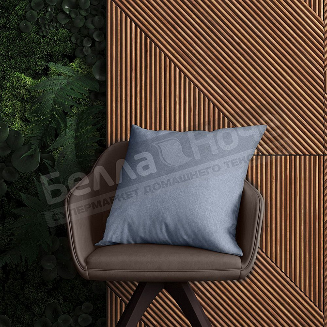 Детальная картинка товара «вн подушка пэст/ рогожка 40*40 арктика 74»