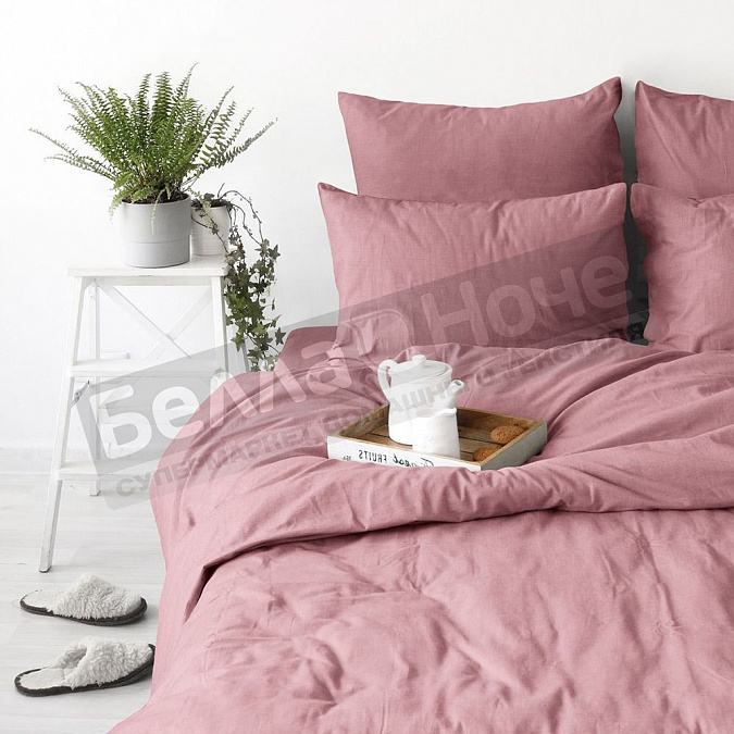 Детальная картинка товара «кпб веросса melange 2,0 - макси marsala нав.2-70*70»