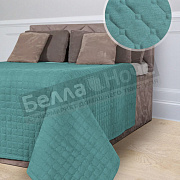 Luxor Покрывало поплин гл/кр стёганое 220*210 диз.15-4717 Бирюза