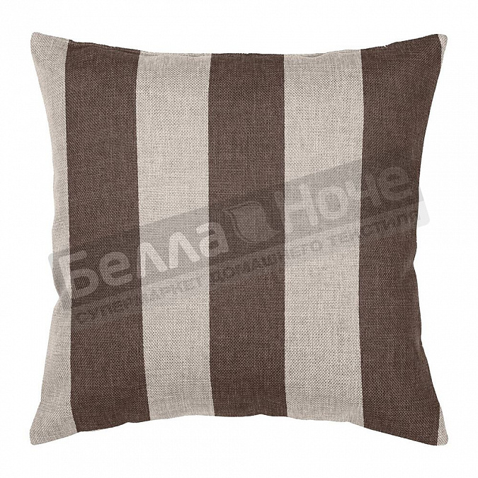 Детальная картинка товара «вн подушка д/ст рогожка 40*40 зебра- кофе»