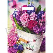 Пакет ПЭ с вырубной ручкой 29*40 Артпласт Весенние краски