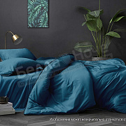 КПБ Luxor поплин гл/кр Евро диз.Индиго (N)