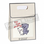 Диности 1 пр. Полотенце м/ф 40*70 ОМ- 831 Ты моё мур