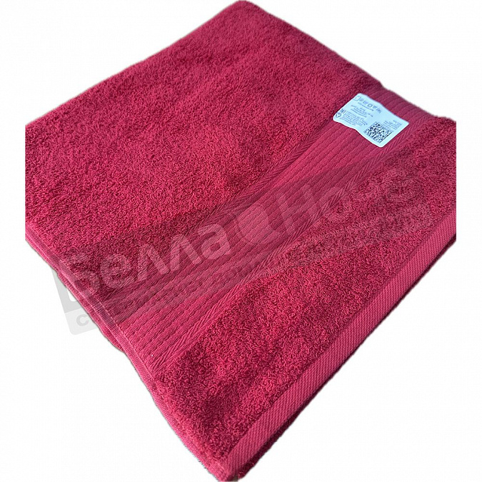 Детальная картинка товара «ввт полотенце махр. 70*140 цв.227 ярко- красный 375гр (120)»
