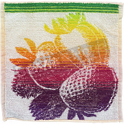 Авангард Салфетка махр. пестр. 33*33 С79-ЮА рис.4225 Клубника