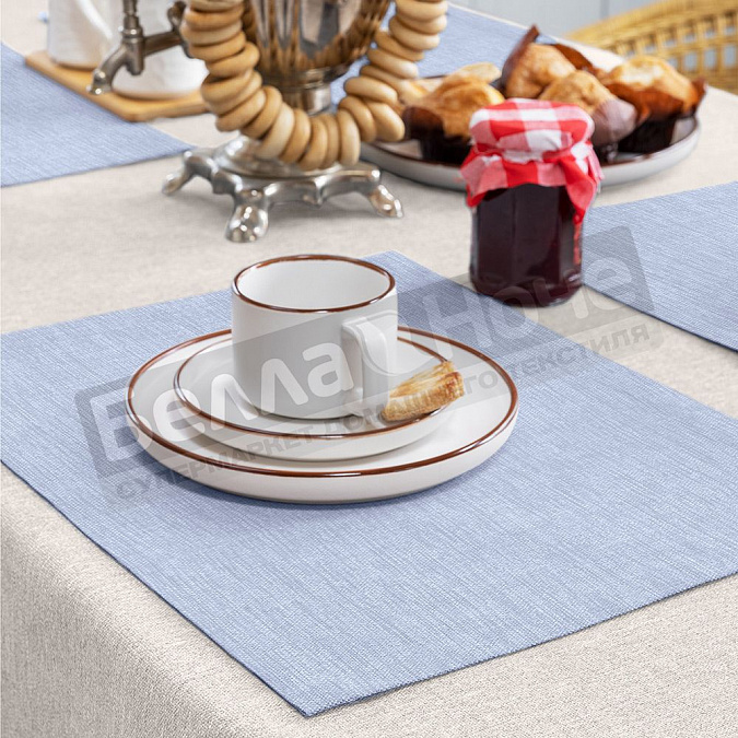 Детальная картинка товара «вн салфетка сервировочная рогожка, пэ дт172 35*45 айсберг 31»