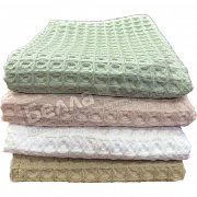 Комфорт Полотенце ваф гл/кр кухон. 40*65 Ассорти (Белый)