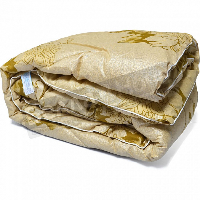 Детальная картинка товара «сонлайт верблюжья шерсть глосссатин теплое 140*205 чемодан    »