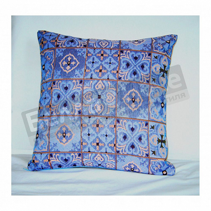 Детальная картинка товара «гобелен плюс наволочка 38*38 лаванда орнамент»