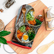 Бояртекс Рукавица двунитка 26*18 стеганная Деревенский завтрак МАРКИРОВКА