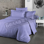 Люксония К-т наволочек страйп- сатин 2-70*70 Черничный