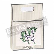 НГ 1 пр. Полотенце микрофибра 40*70 ОМФ- 118 Единорог