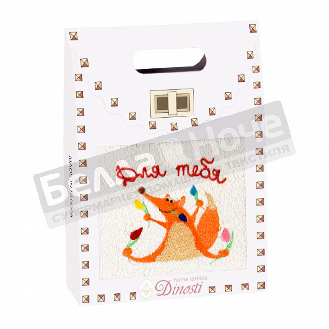 Детальная картинка товара «диности 1 пр. полотенце м/ф 40*70 омф-  8-10 для тебя»