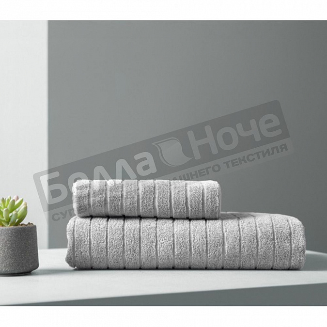 Детальная картинка товара «вн полотенце махр. гл/кр wave 50*90 холодный серый»