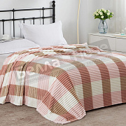 Клео Плед Велсофт 200*220 Orrizonte Print 200/001-OTP Клетка