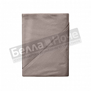 Веросса Простынь Melange на резинке 160*200/30 mokko