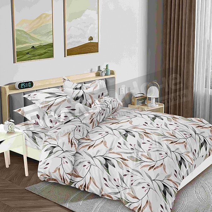 Детальная картинка товара «кпб баттерфляй полисатин 1,5 сп 4876»