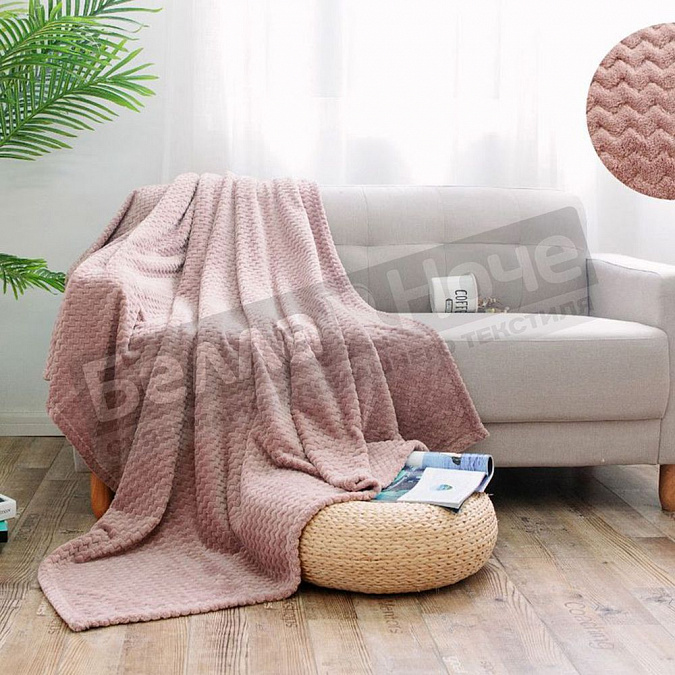 Детальная картинка товара «клео плед велсофт 200*220 royal plush 200/003-rp»