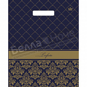 Пакет ПЭ с вырубной ручкой 37*30+3 Тико Перфекто вензель