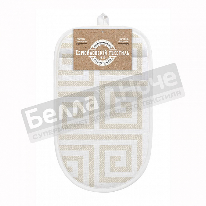 Детальная картинка товара «ст варежка- прихватка двунитка 17*25 8956/1 греция»