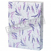 Люксония Простынь трикотаж наб. на резинке  90*200/20 Лаванда Б/З