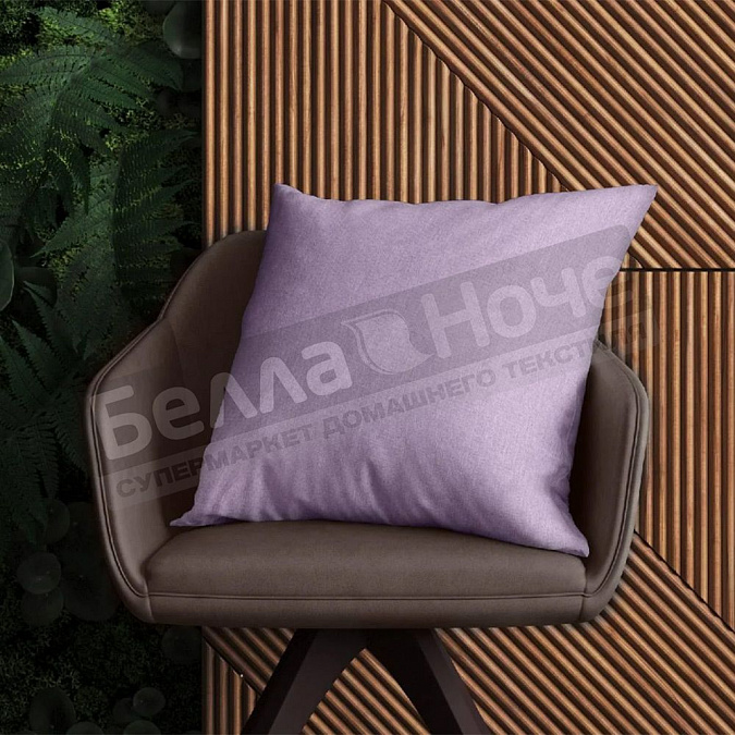 Детальная картинка товара «вн подушка д/ст рогожка 40*40 сирень»