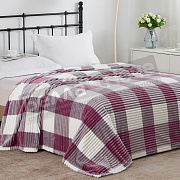 Клео Плед Велсофт 180*200 Orrizonte Print 180/002-OTP Клетка