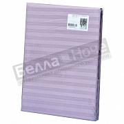 Люксония Пододеяльник страйп- сатин 2,0сп. Серый