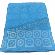 ВВТ Простынь махр. гл/кр 150*212 цв.611 Светло- бирюзовый 350гр (1015)