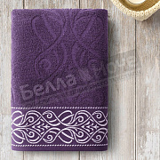 СТ Полотенце махр. гл/кр 70*140 Толедо Баклажан