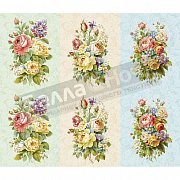 ТГ Полотенце рогожка 45*60 Пионы АрД 13491-1