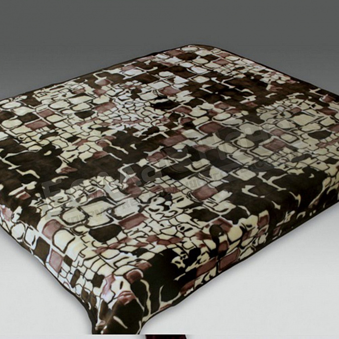 Детальная картинка товара «смун плед синтетический 200*240 глад. 6086 новый камушек»