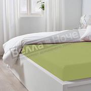 Люксония Простынь трикотаж  80*200/20 Салатовый