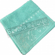 ВВТ Полотенце махр. жак. 50*90 цв.516 Светлый мятный 375гр 860